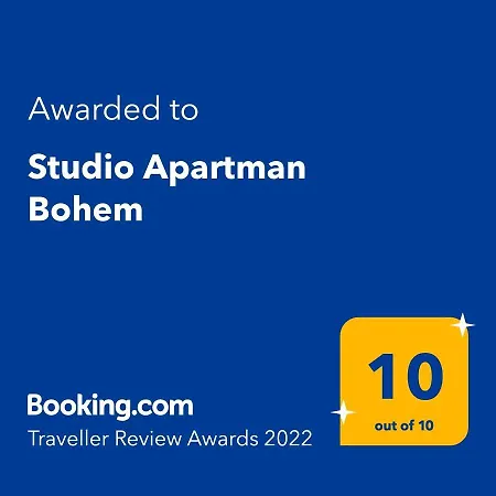Studio Apartman Bohem Zagreb Exterior foto